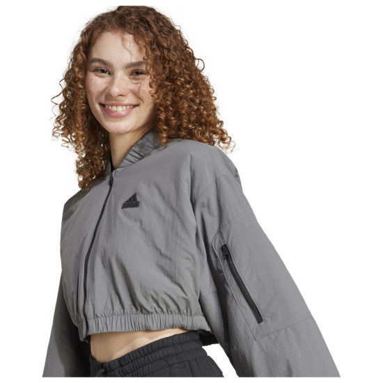 Adidas Γυναικείο μπουφάν City Escape Padded Bomber Jacket